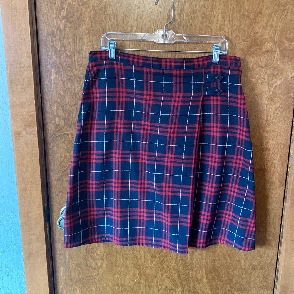 Plaid Skirt